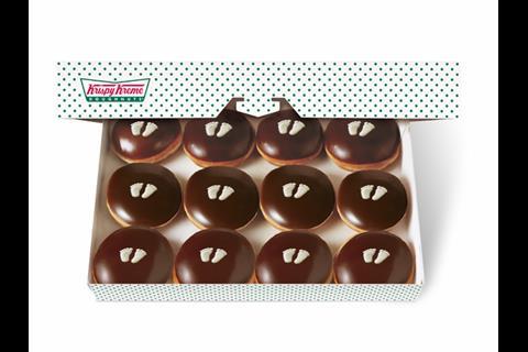Krispy Kreme 'bite and reveal' doughnuts
